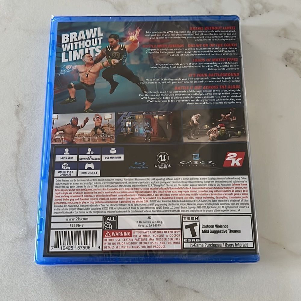 NIP WWE 2K Battlegrounds PS4 - PS4 Edition - Picture 3 of 3